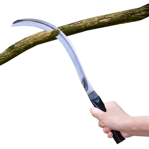 Gcerfby Weeding Sickle | Vielseitige Handliche Sense,Schneidwerkzeug Leichtes Gartenwerkzeug Für Pfad Hof Farm Feld Busch Dickicht Outdoor von Gcerfby