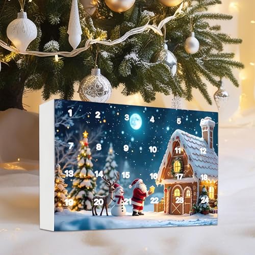 Gcerfby Weihnachts Wichtel Adventskalender - Plüschige Wichtel Puppen Sammlerstücke - 24 Tage Adventskalender Für Tisch Deko Schreibtisch Kaminsims Weihnachtsdekoration von Gcerfby