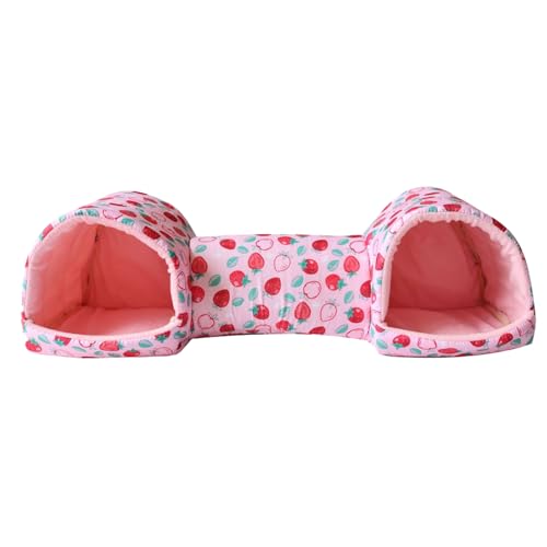 Hamster-Verstecktunnelhaus, Anti-Rutsch-Design, 54x17x15 cm, waschbares kleines Tierhaus, komfortable kleine Tierhöhle, lustige interaktive, für Kaninchen, Frettchen, Hamster Hamster-Verstecktunnelhaus, Anti-Rutsch-Design, 54x17x15 cm, waschbares kleines Tierhaus, komfortable kleine Tierhöhle, lustige interaktive, für Kaninchen, Frettchen, Hamster von Gcerfby