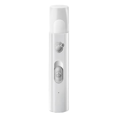 Hundenagelschleife mit 500-mAh-Akku, 14,5 x 2,6 x 2,8 cm, USB-wiederaufladbare Welpenpfoten Trimmer, 2-Gang-Elektro-Pet-Nagel-Pflegewerkzeug, sicherer und effizienter Trimmer, für Welpen, Kätzchen Hundenagelschleife mit 500-mAh-Akku, 14,5 x 2,6 x 2,8 cm, USB-wiederaufladbare Welpenpfoten Trimmer, 2-Gang-Elektro-Pet-Nagel-Pflegewerkzeug, sicherer und effizienter Trimmer, für Welpen, Kätzchen von Gcerfby