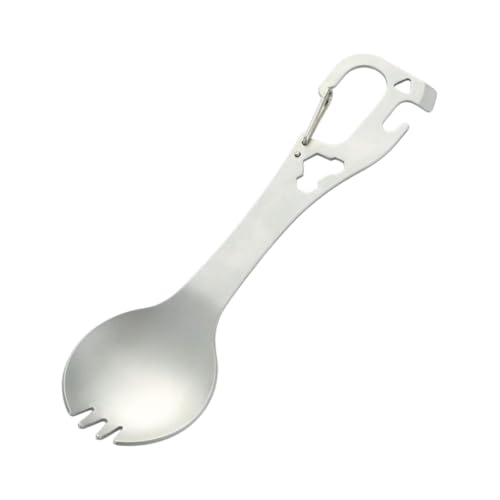 Gcljlmy Camping -Gabel Löffel Flatware kann Opener von Gcljlmy