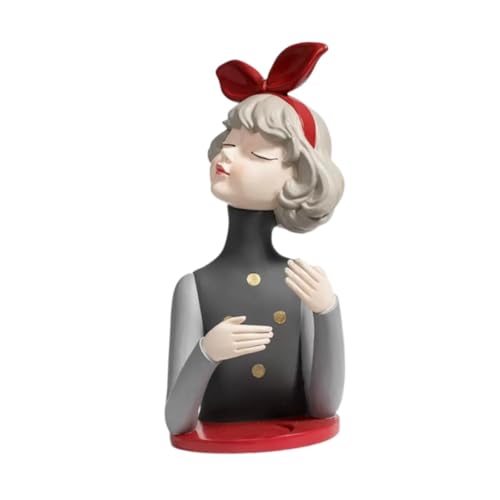 Gcljlmy Elegantes Mädchen Figur Wine Rack Halter Regal Dekoration vielseitig stilvoll für Arbeitsplatten -Dekor 6x6.8x12.8inch Harzskulptur Gcljlmy Elegantes Mädchen Figur Wine Rack Halter Regal Dekoration vielseitig stilvoll für Arbeitsplatten -Dekor 6x6.8x12.8inch Harzskulptur von Gcljlmy