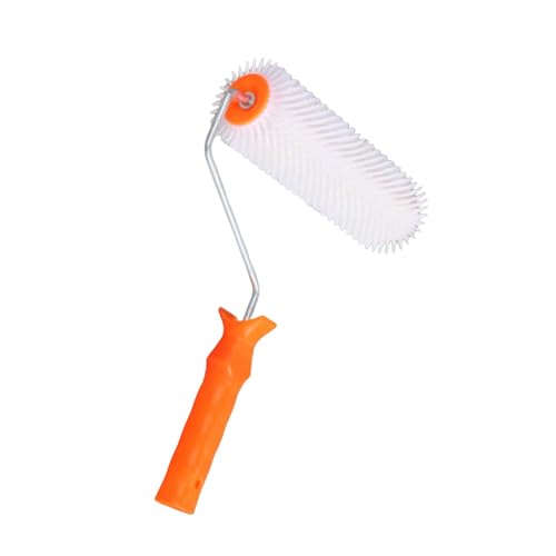 Gcljlmy Estrichwalze mit Stacheln, Stachelwalze für selbstnivellierenden Epoxidboden, ergonomischer Griff, Blasenglättung für Farbbeton, kurzer Zahn Gcljlmy Estrichwalze mit Stacheln, Stachelwalze für selbstnivellierenden Epoxidboden, ergonomischer Griff, Blasenglättung für Farbbeton, kurzer Zahn von Gcljlmy