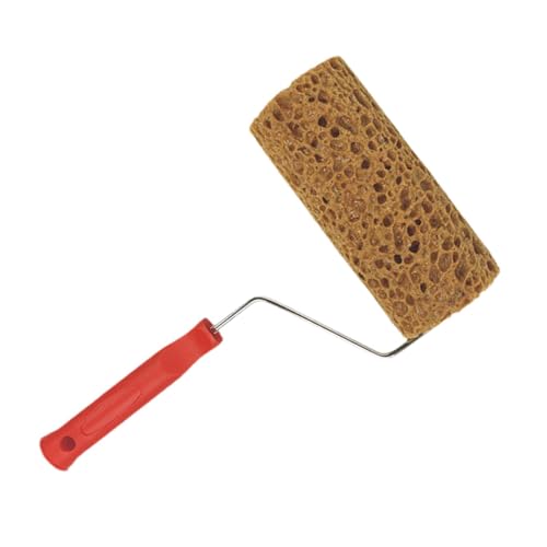 Gcljlmy Farbroller, 7 '' Geprägte Malerrolle Strukturwalze Malerwalze Gemusterter Farbroller, Empaistische Maserung Muster Roller mit Griff Farbwalze Lackierwalze für Home DIY Wanddekoration (Stil C) von Gcljlmy