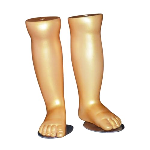 Gcljlmy Kind Fuß Manikin Mannequin Beine Realistische Mehrzweck Socken Display Werkzeug Socken Unterstützung Modell für Schuhe Kurze Strümpfe Shop von Gcljlmy