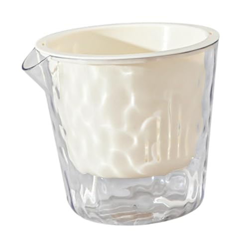 Gcljlmy Kindergarten Pflanztopf Selbstbewässerung Blumenpflanzer für Blumen Pflanzen Blumentopf Selbstbewässerung für Terrasse Tischplatte (Creme) von Gcljlmy