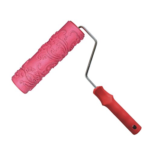 Gcljlmy Pfingstrose Muster Malerei Farbrollen Walzenbürste Wanddekor DIY Werkzeug, 7-Zoll - # 14 PR500 Gcljlmy Pfingstrose Muster Malerei Farbrollen Walzenbürste Wanddekor DIY Werkzeug, 7-Zoll - # 14 PR500 von Gcljlmy