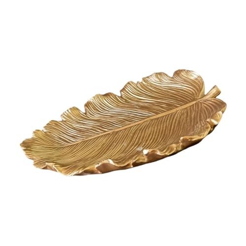 Gcljlmy Schmuckschale, Schmuckschale, blattförmiger Schmuck-Organizer, Ringhalter für Frauen und Mädchen, Schlüssel, Ringe, Hochzeitsgeschenke von Gcljlmy