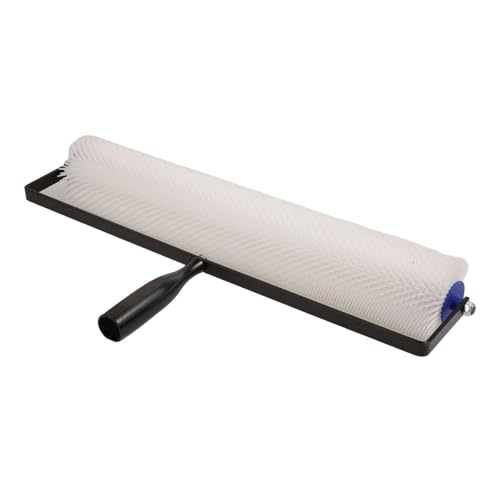 Gcljlmy Stachelwalze für Estrich, Innenanstrichpinsel, Antischaumwalze, Automatisches Ausgleichswerkzeug für Zement (Spikehöhe 1,3 cm) von Gcljlmy