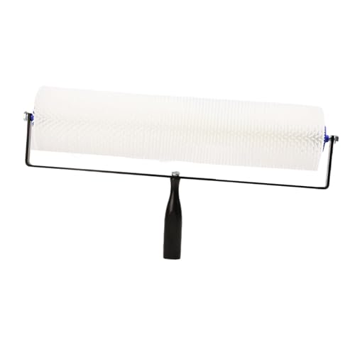Gcljlmy Stachelwalze für Estrich, Innenanstrichpinsel, Antischaumwalze, Automatisches Ausgleichswerkzeug für Zement (Spikehöhe 2cm) von Gcljlmy