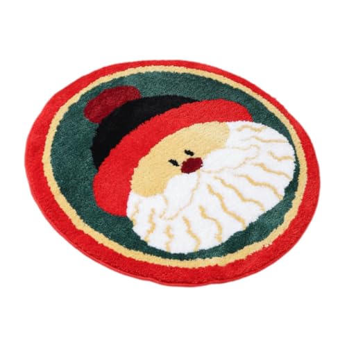 Gcljlmy Weihnachts-Badematte, Badematte, Teppich, festlicher Weihnachtsmann, Fußmatte, Badezimmer-Bodenmatte, Teppich für Waschküche, Badewanne Gcljlmy Weihnachts-Badematte, Badematte, Teppich, festlicher Weihnachtsmann, Fußmatte, Badezimmer-Bodenmatte, Teppich für Waschküche, Badewanne von Gcljlmy