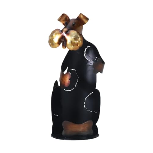 Gcljlmy Weinregal Ständer Tisch Eisen Statue Figur Arbeitsplatte Hund Weinflaschenhalter Gcljlmy Weinregal Ständer Tisch Eisen Statue Figur Arbeitsplatte Hund Weinflaschenhalter von Gcljlmy