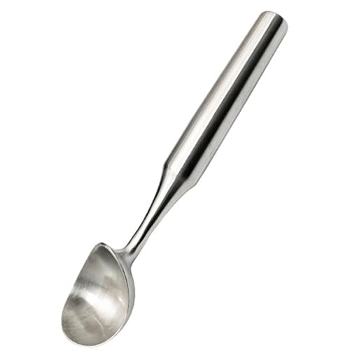 Eiscreme Schaufel Edelstahl Sundae Ice Scoop Nicht-Tätigkeits-Freez mit ergonomischem Griff einteiliges Design Mellon Creme Spatenschale sicher.. von Gcroet