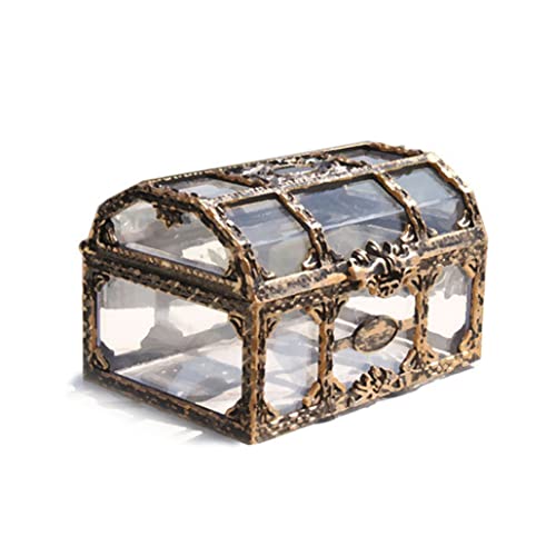 Gcroet 1pc Plastik Plastik transparenter Pirat Treasure Box Chests Keepsake Storage Box Bitcoin Aufbewahrungskoffer Mini -Schmuck Organizer für Kinder und Erwachsene. Gcroet 1pc Plastik Plastik transparenter Pirat Treasure Box Chests Keepsake Storage Box Bitcoin Aufbewahrungskoffer Mini -Schmuck Organizer für Kinder und Erwachsene. von Gcroet