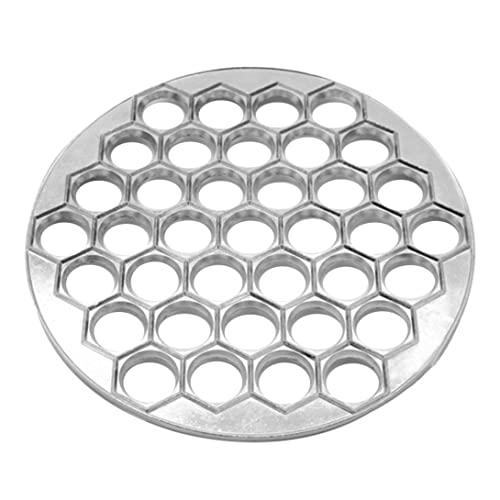 Pelmeni-Form, Knödelform, 37 Löcher Aluminiumlegierung Knödelform, Küche Russischer Knödel Presse, Knödelform Werkzeuge Mehlklöße Maker Ravioli Aluminium Pelmeni Knödel Küche DIY Werkzeuge von Gcroet