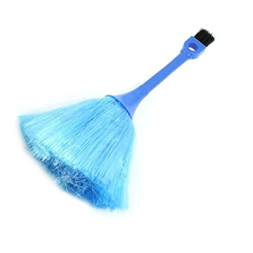 Staubpinsel Mini Duster Remover Reinigung Produkt Supplie Home Office Cleaner Staubstaub Home Klimaanlage Autoreituren Reinigungswerkzeuge Blau Mikrofaser empfindlicher Staubwinkel, von Gcroet