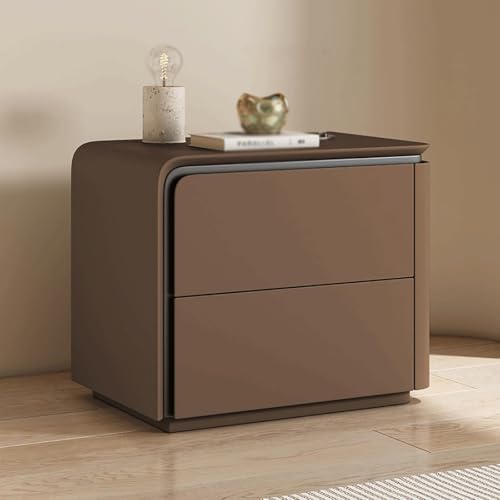 GddOGUK Beistellschrank Schlafzimmer-Nachttische 40 cm, 45 cm, 50 cm, moderner Nachttisch aus Holz, 2-stufiger Nachttisch, mit Schublade und Ablagefach modern GddOGUK Beistellschrank Schlafzimmer-Nachttische 40 cm, 45 cm, 50 cm, moderner Nachttisch aus Holz, 2-stufiger Nachttisch, mit Schublade und Ablagefach modern von GddOGUK