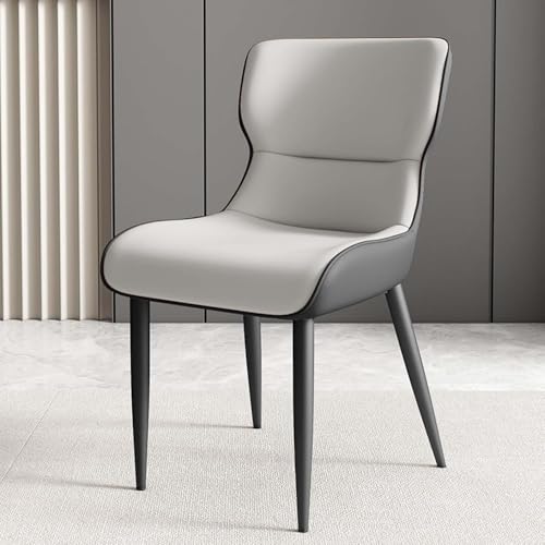GddOGUK Esstuhl gepolsterte Seitenstuhl mit Metallbeinen Moderne Stoffakzent Stühle für Wohnzimmer Küche und Esszimmer von GddOGUK