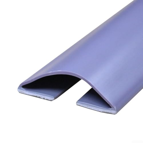 1 m Tür-Bodenschutz-Dichtungsstreifen, Isolierung und Zugluftstopper mit starkem PVC für effektive Windblockierung (grau) von Gdfnmogo