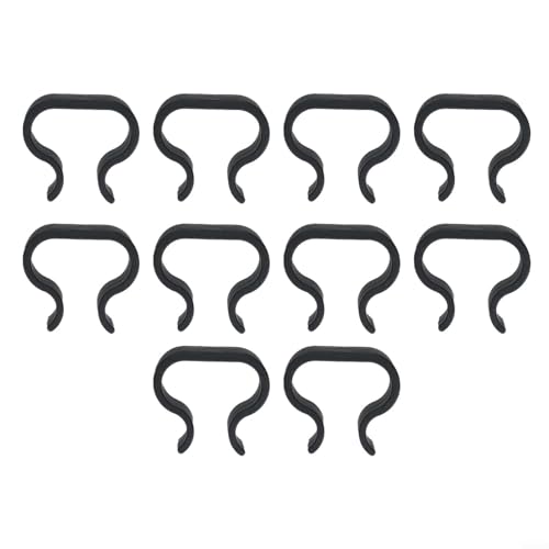 10 Stück rutschfeste Clips für Gartenmöbel für Rattan-Abschnitte und Stühle (groß) von Gdfnmogo