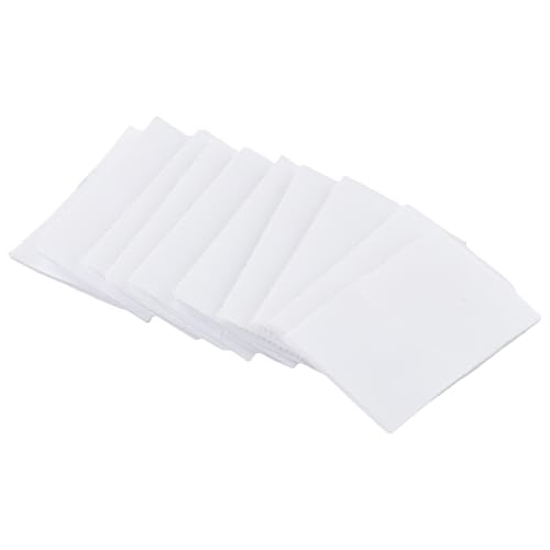 10 rutschfeste Aufkleber-Pads für Teppiche, zuverlässiges Anti-Rutsch-Klebeband zur Verbesserung der Teppichplatzierung (weiß) von Gdfnmogo