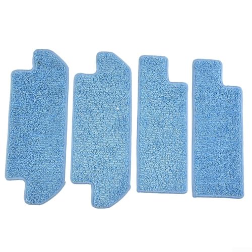 2 Sets Wischtuch-Pads für Hobot Legee 667 668 669 Bodenreinigungsroboter wiederverwendbar und starke Wasseraufnahme von Gdfnmogo