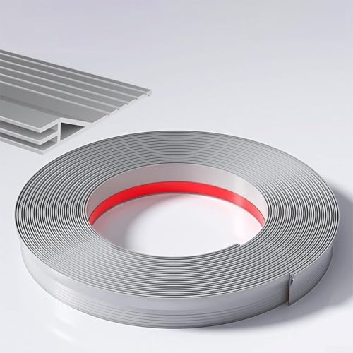 2 m Gummi-Zugluftstopper, Dichtungsband für Schiebetüren und Fenster, winddicht, Schalldämmung, Wetterabisolierung, Weiß oder Grau (Grau) von Gdfnmogo