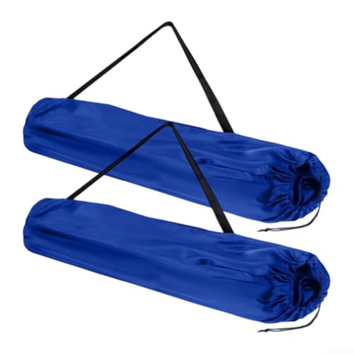 2er-Pack Outdoor-Klappstuhl-Tragetaschen mit verstellbaren Schultergurten für den Einsatz (blau) von Gdfnmogo