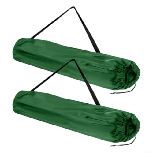 2er-Pack Outdoor-Klappstuhl-Tragetaschen mit verstellbaren Schultergurten für den Einsatz (grün) von Gdfnmogo