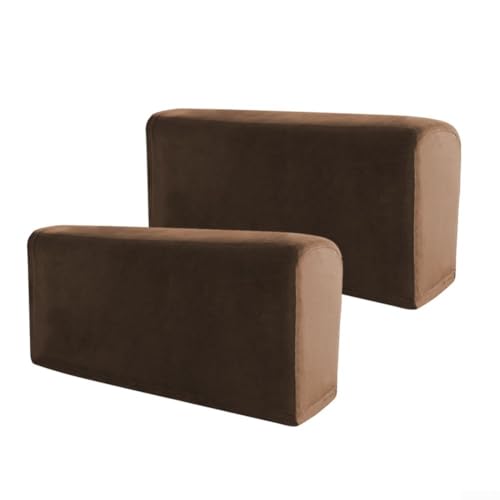 2er-Pack Sofa-/Stuhlhussen mit Anti-Rutsch-Funktion, perfekt für Zuhause und Veranstaltungen, Khaki von Gdfnmogo