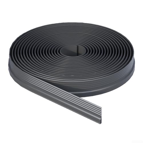 4 m Dichtungsstreifen für Fenster, wetterfest, TPE, winddicht, schalldicht, Zugluftstopper für Schiebefenster, dreilagig, Grau von Gdfnmogo
