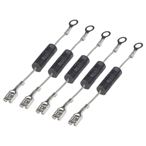 5 x CL0112 Hochspannungs-Dioden, unidirektionale Leistung 12 kV 350 mA für Mikrowellen 5 x CL0112 Hochspannungs-Dioden, unidirektionale Leistung 12 kV 350 mA für Mikrowellen von Gdfnmogo