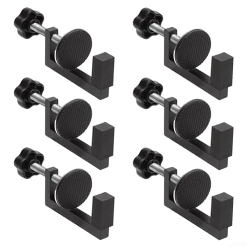 Aluminium-Legierung Terrassenmöbel-Clips Verstellbare Weidenklemmen Sektionalsofa-Verbindungsstücke Outdoor Garten Tisch Stuhl Stabilisatoren 6 Stück Set von Gdfnmogo