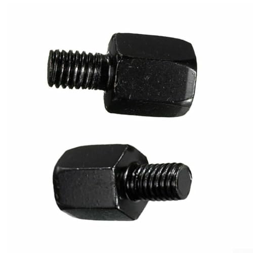 Aluminium Motorrad Spiegel Adapter M10 glatter Übergang von 10 mm Buchse auf 8 mm Stecker von Gdfnmogo