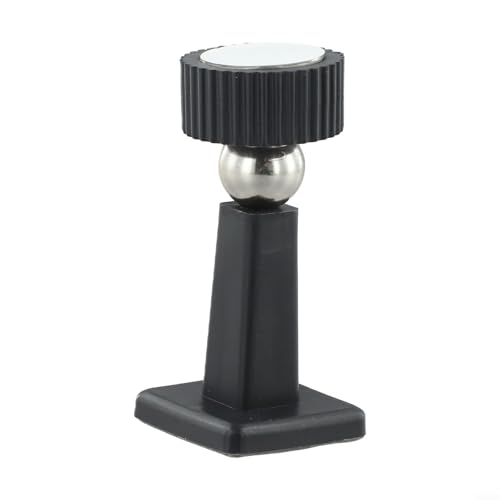 Anti-Kollisions-Türstopper ohne Bohren, mit starkem Magnet-Saugnapf für Boden- und Obermontage, wasserdicht, rostfreies Gummi-Design in mehreren Farben (schwarz) von Gdfnmogo