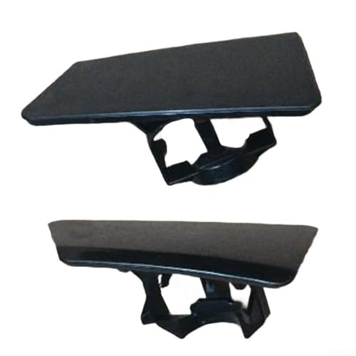 Auto Frontstoßstange Scheinwerfer Waschdüse Abdeckkappe Kompatibel mit X4 F26 2014-2018, Schwarz ABS Ersatz Außenteil, OEM 51117338567 51117338568, 2 Stück von Gdfnmogo