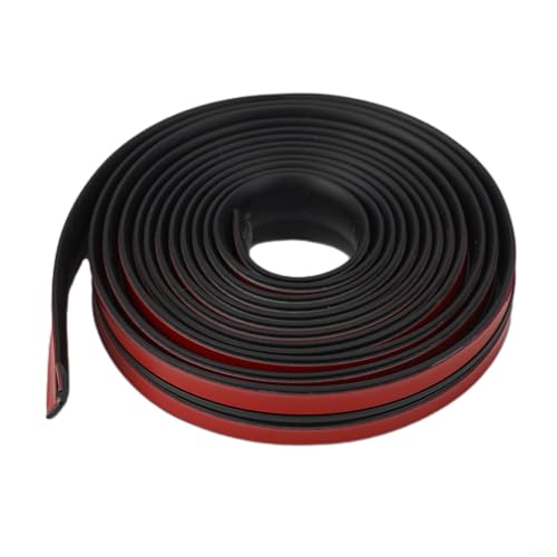 Auto-Gummidichtungsstreifen für Autodach und Windschutzscheibe zur Kantenversiegelung, wasserdicht, staubdicht, schalldicht, Glasverkleidung, 14 mm x 2 m oder 19 mm x 2 m (14 mm x 2 m) von Gdfnmogo