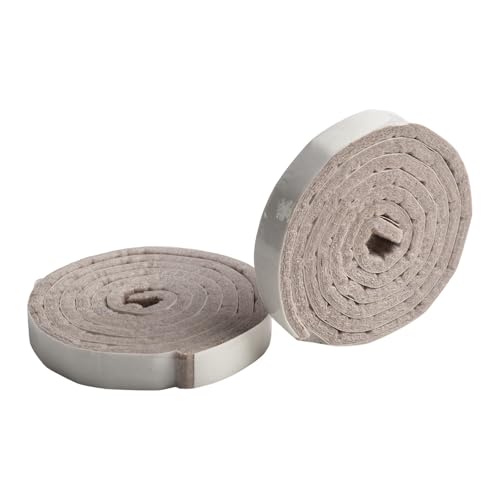 Dichtungsstreifen für Fenster, 8 m, für Fenster und Türen, wasserdichter Zugluftstopper und feuchtigkeitsbeständige Türauslegerdichtung für Isolierung und Energieeinsparung (4 Stück) von Gdfnmogo