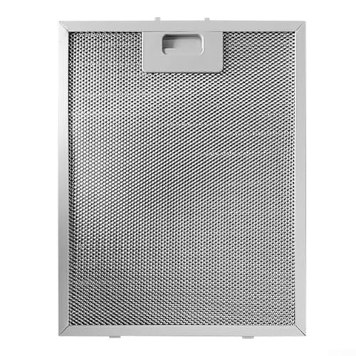 Dunstabzugshaube Metall Fettfilter 340 x 280 x 9 mm Dunstabzugshaube Filter Fett Mesh Fett Leitblech Fitting für Küche Abluftventilator Lüftungsschlitze von Gdfnmogo