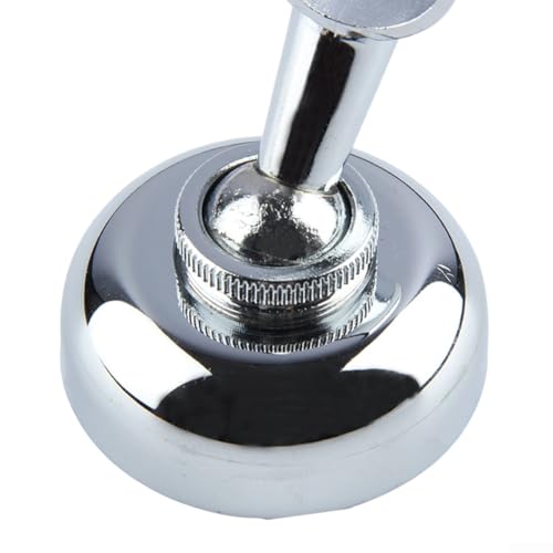 Duschkopf-Halterung, Wandhalterung für Handbrause mit Befestigungsschrauben, verstellbare Zinklegierung, Badezimmer-Halterung (1 Stück) von Gdfnmogo