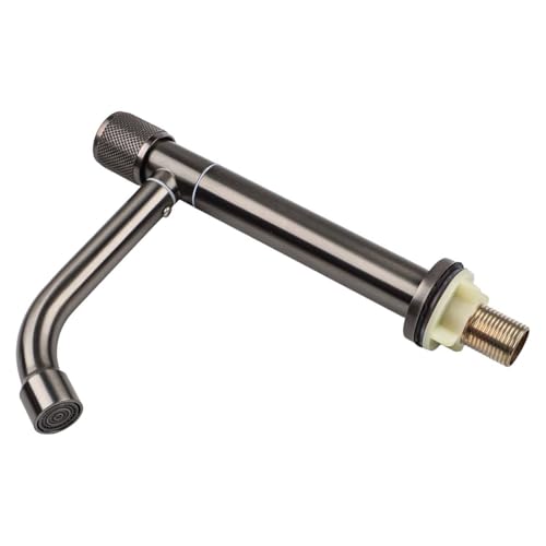 Edelstahl-Waschtischarmatur mit drehbarem Auslauf, Sile Kaltwasserhahn für Küche, Waschtisch oder Baroom, G1/2 Chrom-Finish, Waschtischmischer, ideal für kompakte Räume und einfache DIY-Installation Edelstahl-Waschtischarmatur mit drehbarem Auslauf, Sile Kaltwasserhahn für Küche, Waschtisch oder Baroom, G1/2 Chrom-Finish, Waschtischmischer, ideal für kompakte Räume und einfache DIY-Installation von Gdfnmogo