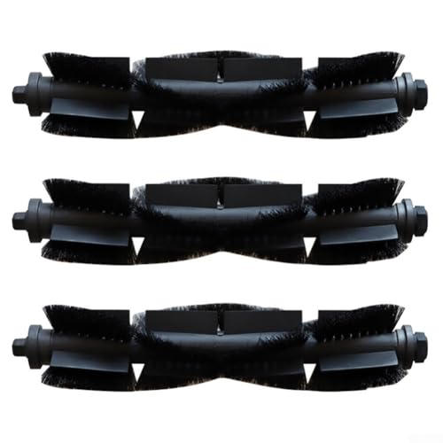 Ersatz-Hauptbürste für Eureka Lvac Voice Nuo, Dynaking R21, LG R580HK R580WK R585HK Roboter-Staubsauger – Nylonborstenwalzenbürstenzubehör (3 Stück) von Gdfnmogo