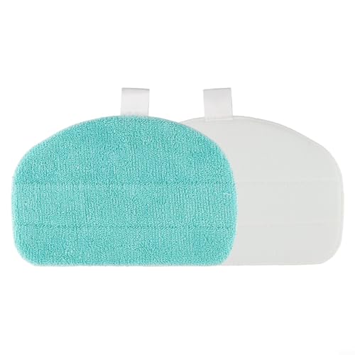 Ersatz-Pads für Dampfreiniger, kompatibel mit Leifheit CleanTenso Power 2.0 Modell 11940, Mikrofaser-Reinigungspads für harte Böden, Hartholz, Fliesen, Marmor (2 Stück) von Gdfnmogo