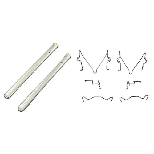 Feststellbremse Kit Bremsklammer Klemmen Reparatursatz Metall Silber Ersatzteile kompatibel mit Montero Pajero Sport 2012-2023 OEM MR307405 MR389630 von Gdfnmogo