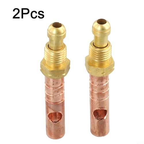 Für WP18 Taschenlampe kompatible 2 Stück Kupferadapter, robustes Design mit 8 mm Außendurchmesser und 6 mm Innendurchmesser für Stabilität Für WP18 Taschenlampe kompatible 2 Stück Kupferadapter, robustes Design mit 8 mm Außendurchmesser und 6 mm Innendurchmesser für Stabilität von Gdfnmogo