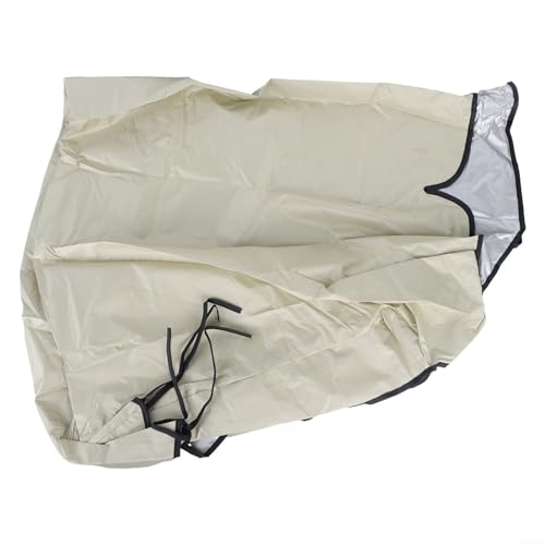 Gdfnmogo 150 cm wasserdichte Abdeckung für 3-Sitzer, Terrasse, Gartenmöbel, 190T Polyester-Taft, Ersatz-Baldachin, Beige von Gdfnmogo