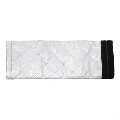 Gdfnmogo Abluftschlauchabdeckung für tragbare Klimaanlage, 12,7 cm Durchmesser, isolierter Hitzeschild, Sonnenblende, 150 cm Länge, energiesparend, dreilagige Aluminiumfolie (Silber) von Gdfnmogo