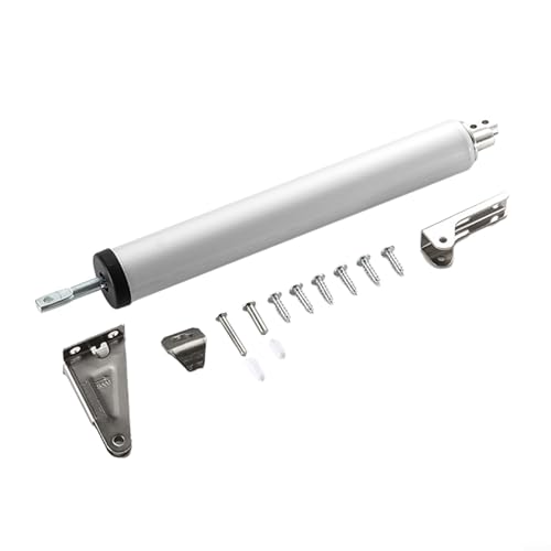 Gdfnmogo Automatischer Türschließer, pneumatischer Puffer, verstellbares Geschwindigkeitskontrollsystem für Feuertüren, gewerbliche Wohngebäude, Innen- und Außentüren, 50–90 cm (A) von Gdfnmogo
