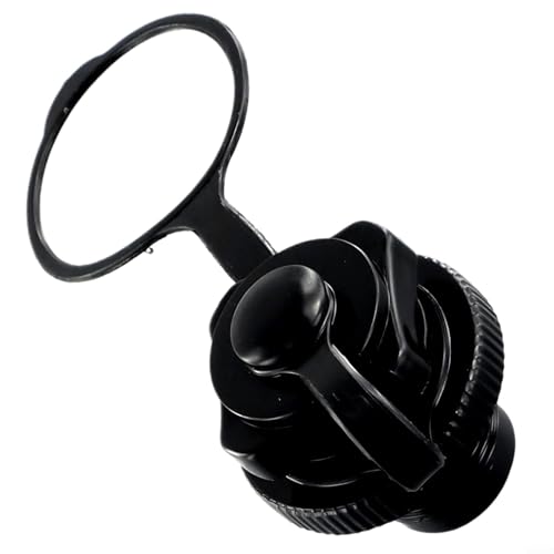 Gdfnmogo Boston Ventil 22 mm Luftkappe Schraube Aufblasventil Ersatz für aufblasbares Boot Pool Floß für Kajak Luftbett Matratze Kanu Gummi Schlauchboot mit schwarzem Kunststoffgewinde von Gdfnmogo