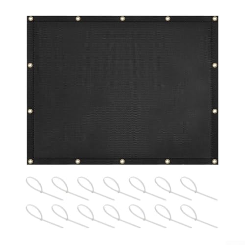 Gdfnmogo Feuerfester Grill-Hitzeschutz, Wandschutz für Grill, Geländer, Glasfaser-Silikonbeschichtung, hält 480 °C stand, leicht zu reinigen, öldichte Abdeckung (91,5 x 122 cm) von Gdfnmogo